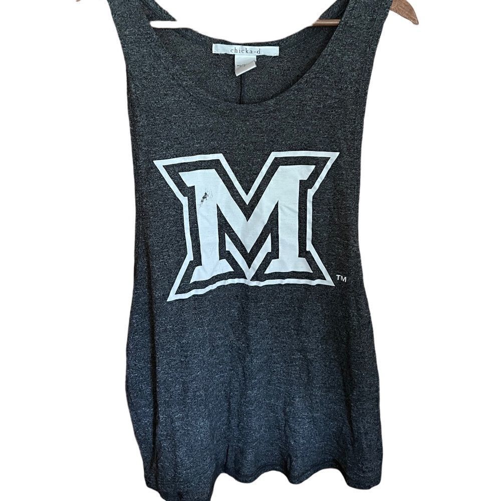 Chicka-d Miami University Redhawks tank top size large‎
